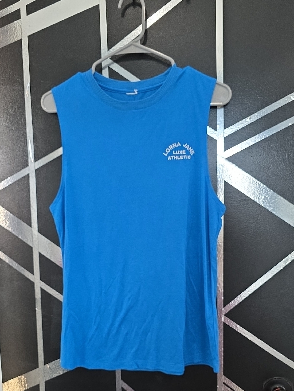 Lorna Jane Bright Blue Muscle Tee
